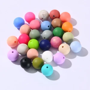 rouds,silicone beads,solid colour